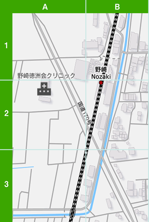 野崎駅周辺地図